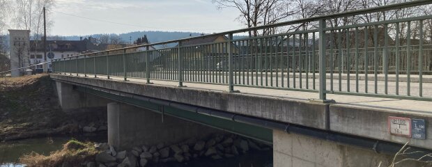 Die Vilsbrücke in Kröhstorf ist in die Jahre gekommen und muss neu gebaut werden