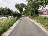 Der Radweg ist nun breiter und auf neustem Stand