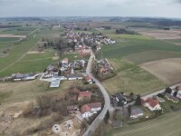 Der Ort Langenvils von oben