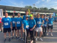 Das Staatliche Bauamt Landshut beim Landshuter Firmenlauf 2024