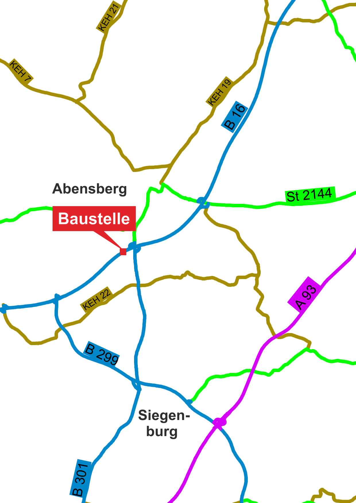 Pressekarte B 16 Erneuerung Brücke Dürnbuch Pressekarte B 16 Erneuerung Brücke Dürnbuch