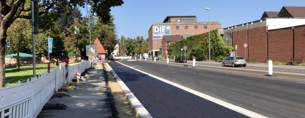 Der Abschnitt von der Luitpoldbrücke bis zum Karstadt-Parkhaus ist bereits auf Vordermann gebracht. 